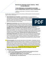 Instrucciones Generales - Inscripción 2023 Reingreso