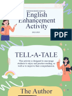 English Enhancement Activity Tell-A Tale