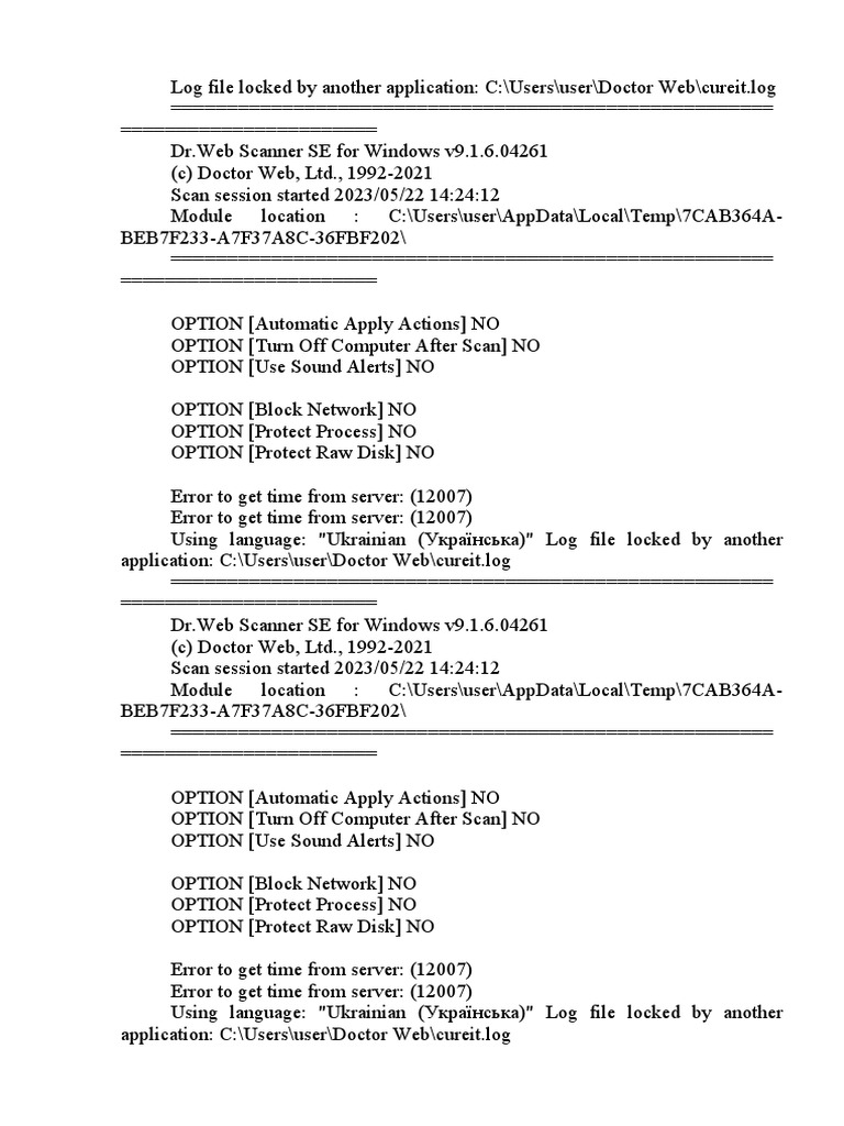 Log File Locked By Another Application PDF World Wide Web