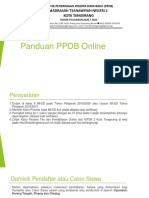 Panduan PPDB MTSN2 KOTA TANGERANG 2020