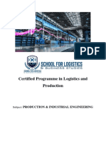 CLP Production and Industrial Engineering