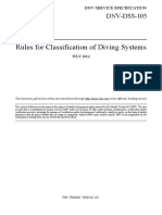 dss-105 - 2012-07 Classification of Diving Systems