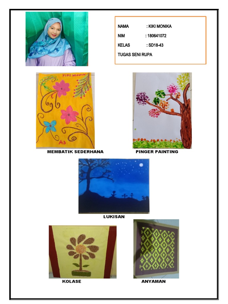 Membatik Sederhana Pinger Painting PDF