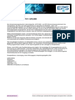 Serie E/PS 5000: EPS - Datenblatt