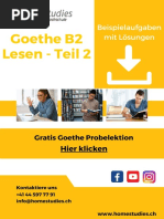 GOETHE-ZERTIFIKAT B2 - Lesen | PDF