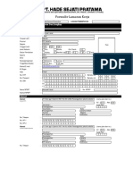 Form Lamaran Kerja - HSP