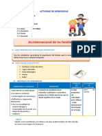 D1 A3 SESION TUT. Día Internacional de Las Familias