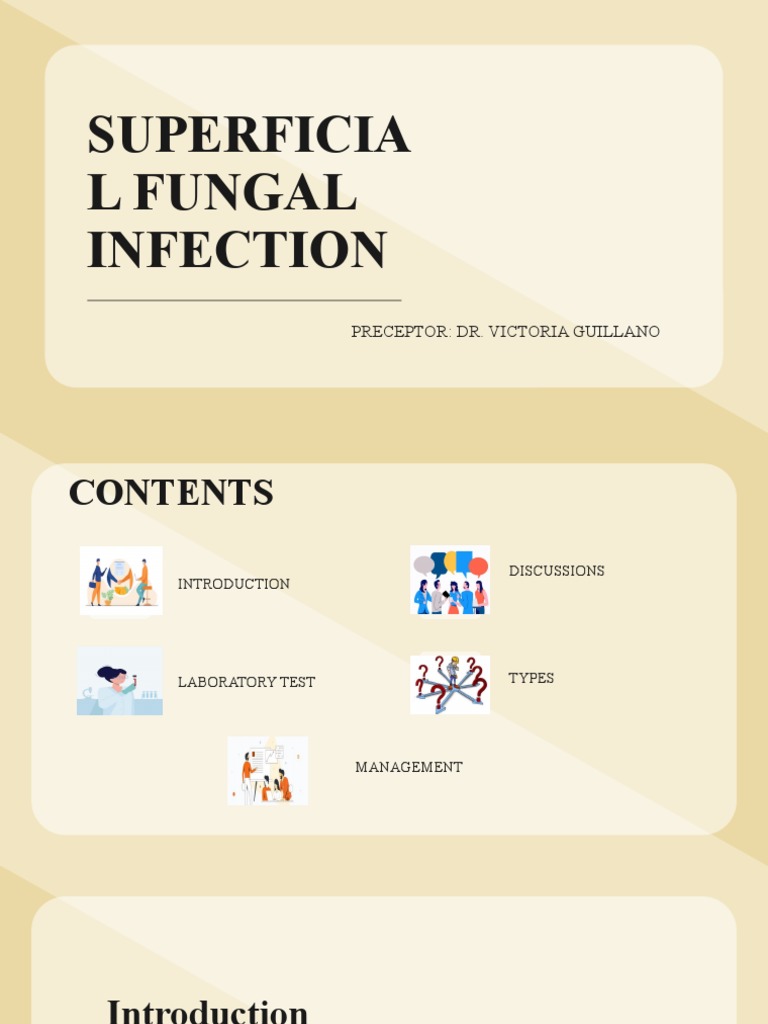 Superficial Fungal Infections | PDF | Diseases And Disorders | Clinical ...
