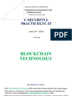 Blockchain Technology