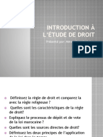 Introduction À L'étude de Droit Diapo