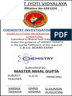 Chemistry Investigatory Project (Autosaved)