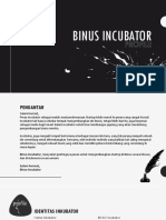 Materi Binus Incubator Semester Genap 2022 P1