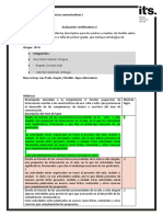 GRUPO # 6 Rúbrica Trabajo y Rúbrica Evaluación Certificadora 2