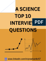 Data Science Top 10 Interview Questions