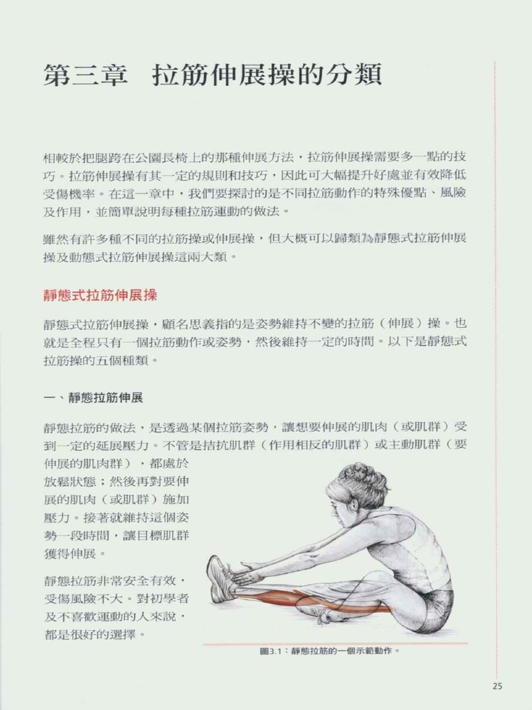 Types of Stretching PDF