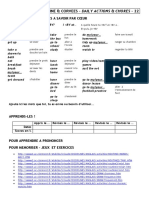 22 - Fiche Routine