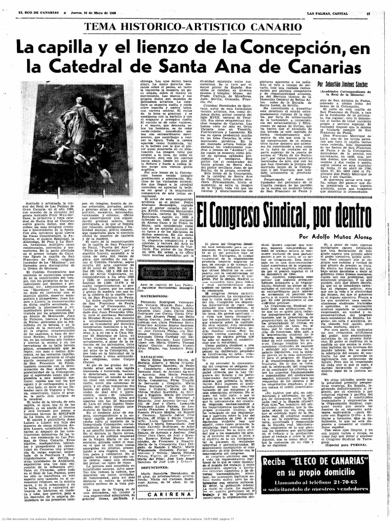 El Eco de Canarias P 0017 PDF Islas Canarias