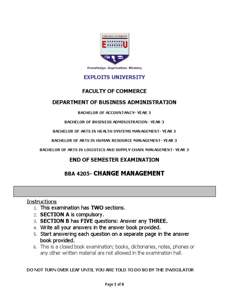 Year 3 Business Exam Guide | PDF | Action Research | Business