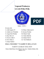 Proposal Prakarya Dan Kewirausahaan