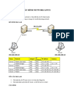 CẤU HÌNH NETWORK LINUX v2