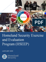 Homeland Security Exercise and Evaluation Program Doctrine 2020 Revision 2 2 25