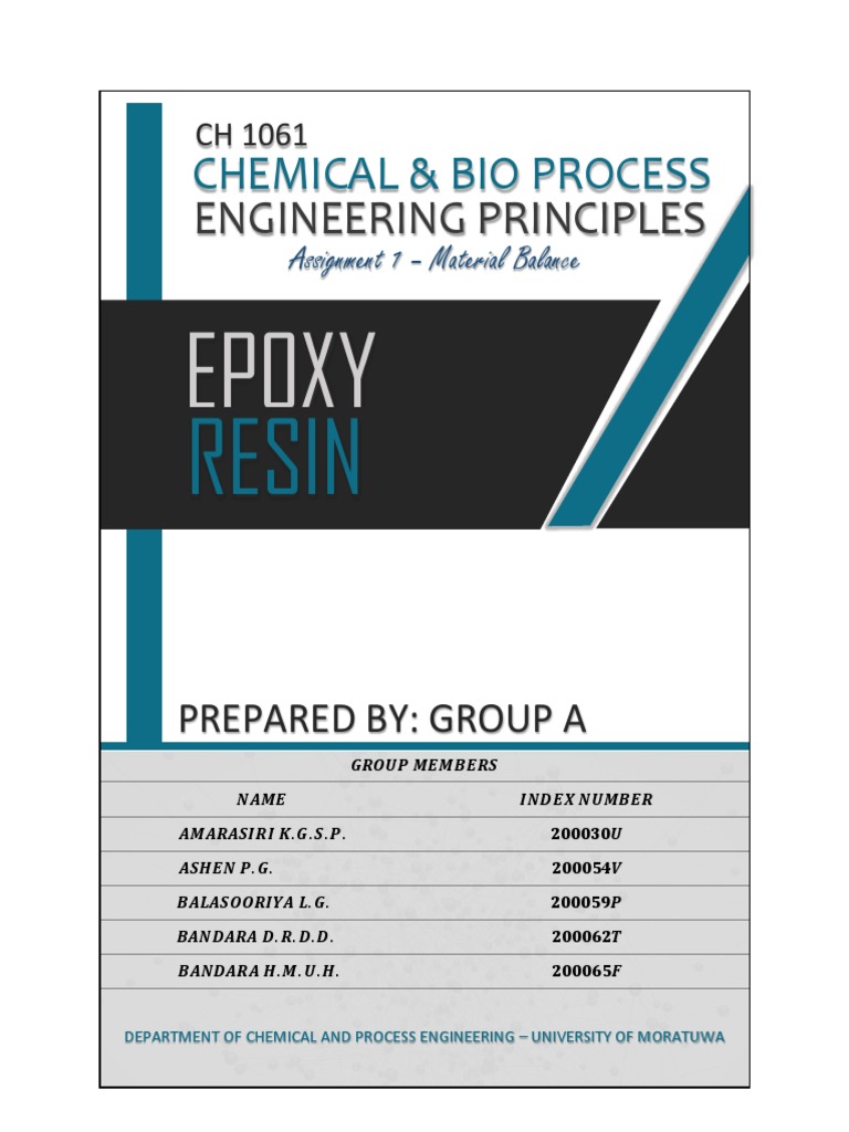 Epoxy Resin Production Process Overview | PDF | Epoxy | Chemical Reactor