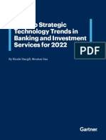 Top Strategic Technology Trends in Banking and Investment Services For 2022