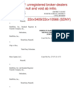 CF (03) Re Appx. V Re Adar Bay Re Unregistered Broker-Dealer Transactions Unenforceable