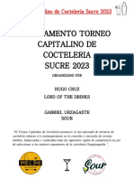 Reglamento Torneo Capitalino de Cocteleria 2023