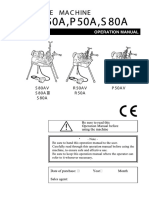 Manual Super Ego S80 AV III - Ingles