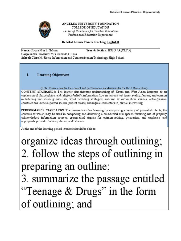 Salazar FS3 DetailedLP#18 (Executed) | PDF | Moon