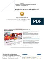 Analisis Dan Interpretasi Studi Farmakoekonomi - Auliya A Suwantika