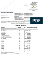 Raport Medical: Cod: F.L.-5.8.-03