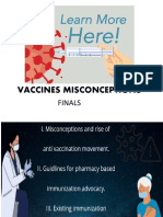 2023 FINALS - Vaccines - Misconceptions 1
