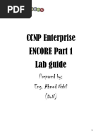 CCNP Encore Part 1 Lab Guide 2022