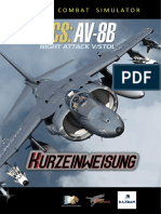 Kurzeinweisung Zur AV-8B Harrier
