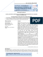 Clinical Spectrum Andetiology of Childhood Status Epilepticus in A Teaching Hospital, Kashmir, India