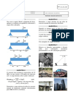 Exercício - Mecânica Dos Sólidos 2° NI