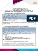 Practice Development Guide and Evaluation Rubric - Unit 3 - Phase 4 - Practical Component - Simulated Practices