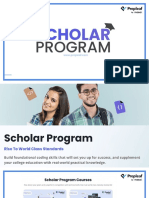 Scholar Program