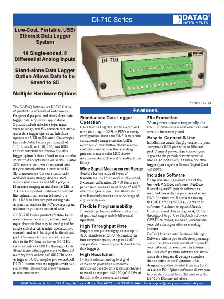 General Data Logger Review | PDF