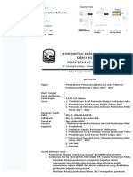 PDF Notulen Rapat Lima Tahunan Puskesmas