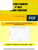 Fe310 Food Technology 6TH Week