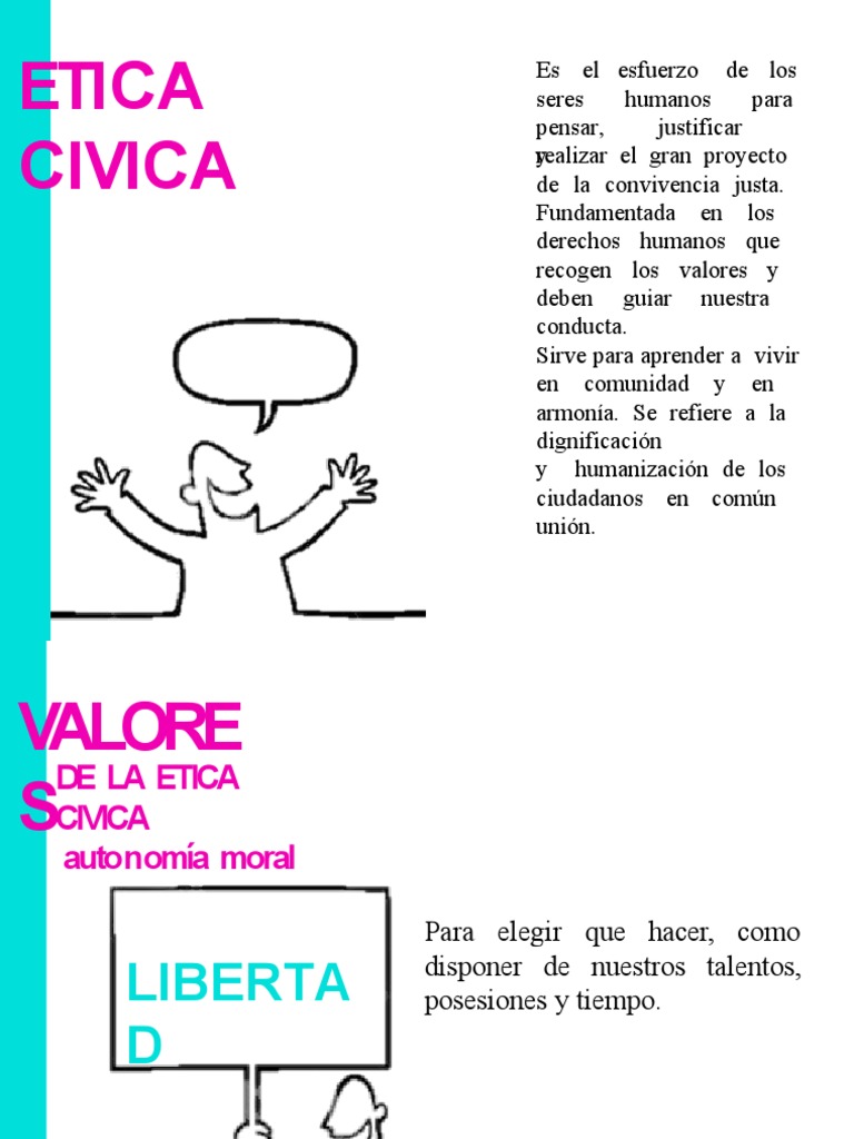 Etica Civica, Valores y Convivencia PDF