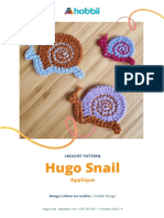 Hugo Snail Applique Us