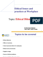 Lecture 3. Ethical Dilemma