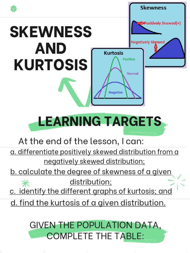 Skewness and Kurtosis | PDF | Skewness | Analysis