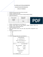 Soal PTS Dasar Dasar Farmasi