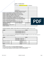 Appendix H - Monthly Safety Statistics Form