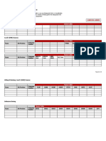 HSE Training Schedule Appendix 3